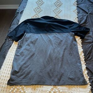 Black and Gray Travis Matthews Polo Shirt